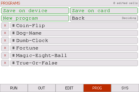 inside a folder